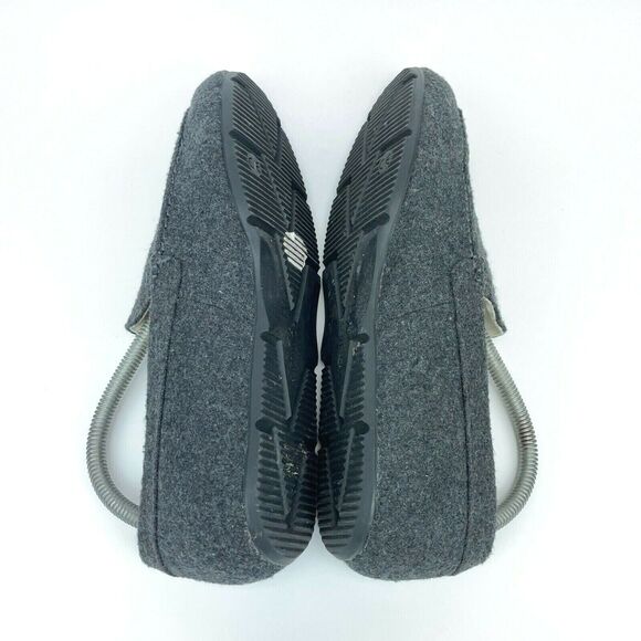 VIONIC TOMPKIN Flannel Charcoal Gray Men\'s Size US 8.5 EU 41.5 Loafers Shoes